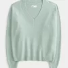 Hollister Comfy Cloud Oversized V-Neck Sweater