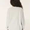 Hollister Comfy Cloud Rose Graphic Sweater Hollister Comfy Cloud Rose Graphic Sweater
