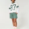 Hollister Feel Good Fleece Mid-Thigh Loose Shorts
