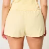 Hollister Livvy Low-Rise Linen-Blend Shorts