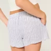 Hollister Livvy Low-Rise Linen-Blend Shorts