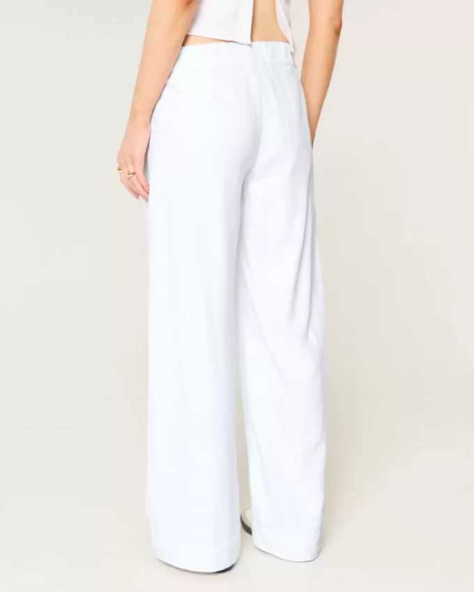 Hollister Livvy Low-Rise Wide-Leg Pants
