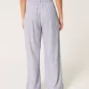 Hollister Livvy Ultra High-Rise Linen-Blend Wide-Leg Pants