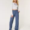 Hollister Livvy Ultra High-Rise Wide-Leg Pants