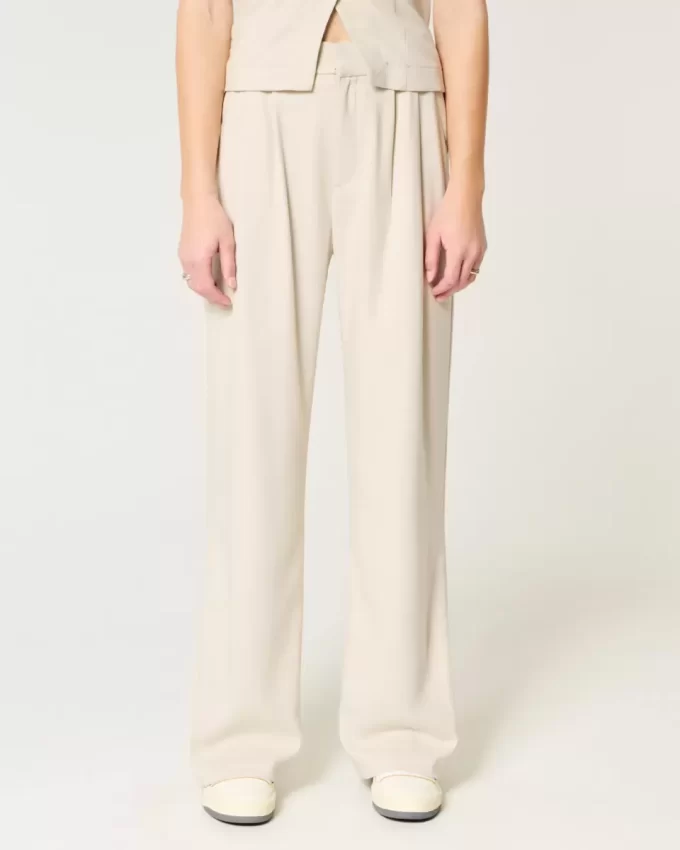Hollister Livvy Ultra High-Rise Wide-Leg Pants