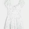 Hollister Sofia Drop-Waist Bubble Skort Dress