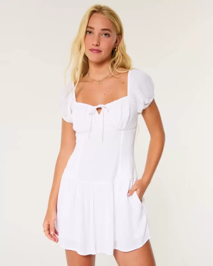 Hollister Sofia Drop Waist Skort Dress