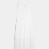 Hollister Sofia Side-Smocked Eyelet Maxi Dress