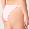 Jacquard Wide-Strap Cheekiest Bikini Bottom