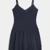 Knit Tiered Mini Dress