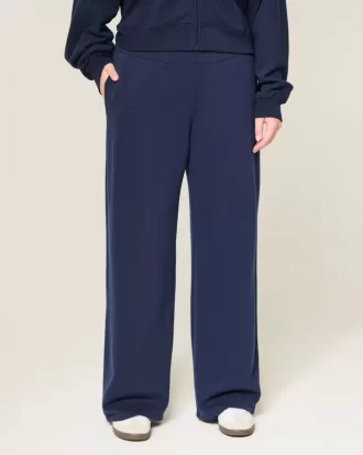 LA Graphic Wide-Leg Sweatpants