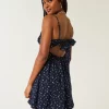 Lace Detail Slip Mini Dress