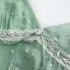 Lace Detail Slip Mini Dress