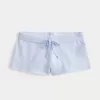 Lace Graphic Mini Fleece Shorts