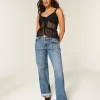 Lace Ruffle Top