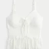 Lace Ruffle Top