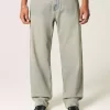 Light Wash Baggy Jeans