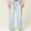 Light Wash Baggy Jeans