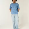 Light Wash Baggy Painter Jeans