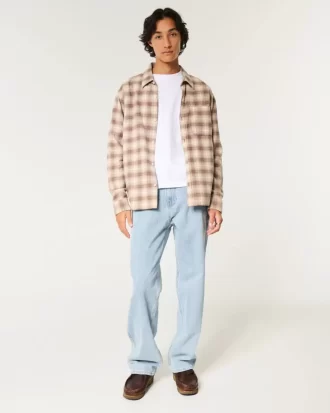 Light Wash Baggy Painter Jeans