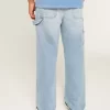 Light Wash Baggy Painter Jeans