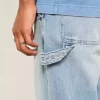 Light Wash Baggy Painter Jeans