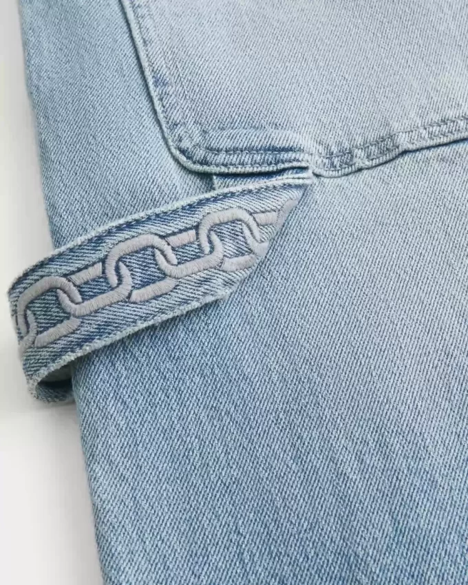 Light Wash Baggy Painter Jeans