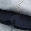 Light Wash Denim Mini Skort