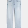 Light Wash Loose Jeans