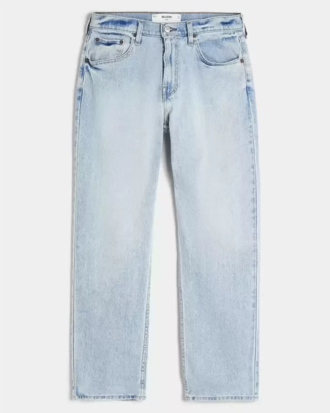 Light Wash Loose Jeans