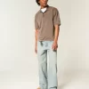 Light Wash Super Baggy Jeans