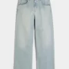 Light Wash Super Baggy Jeans