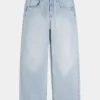 Light Wash Super Baggy Jeans