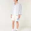 Linen-Blend Button-Through Shirt