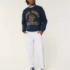 Linen-Blend Loose Pull-On Pants