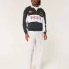 Linen-Blend Loose Pull-On Pants