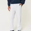 Linen-Blend Loose Pull-On Pants