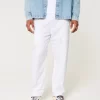 Linen-Blend Loose Pull-On Pants