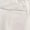 Linen-Blend Loose Pull-On Pants