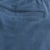 Linen-Blend Loose Pull-On Pants