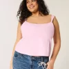Linen-Blend Open-Back Top Linen-Blend Open-Back Top