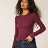 Long-Sleeve Crew Top