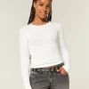 Long-Sleeve Crew Top