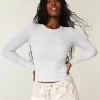 Long-Sleeve Crew Top