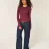 Long-Sleeve Crew Top