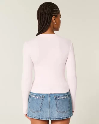 Long-Sleeve Crew Top
