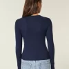 Long-Sleeve Crew Top
