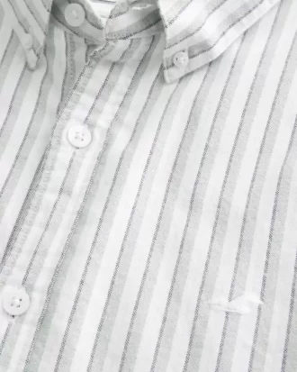 Long-Sleeve Oxford Shirt
