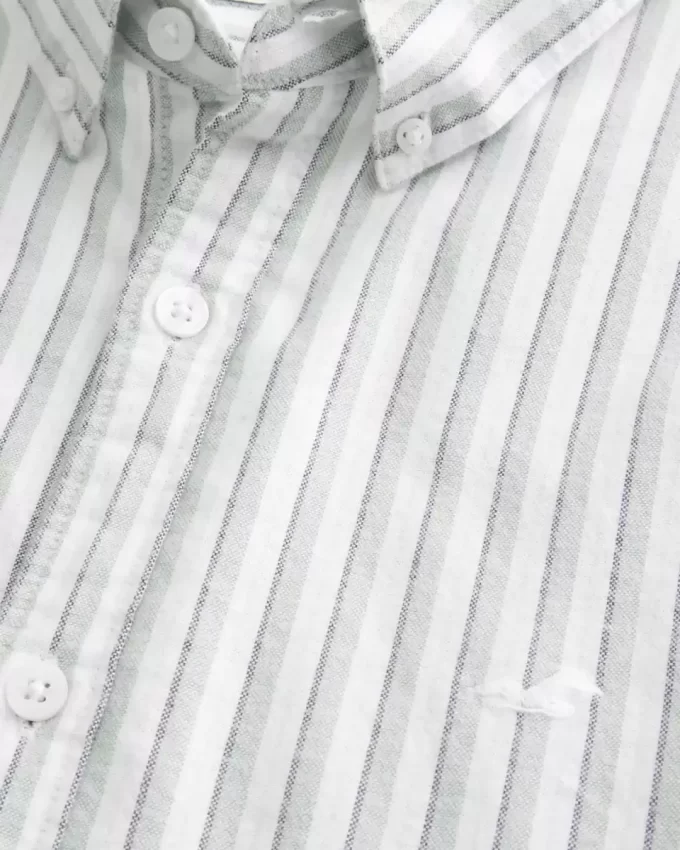 Long-Sleeve Oxford Shirt