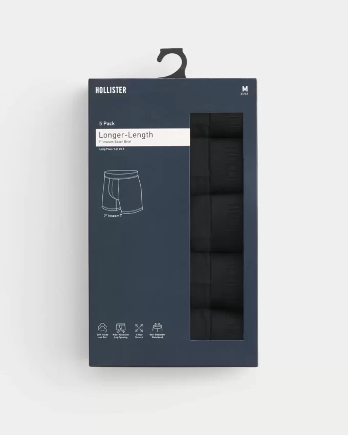Longer-Length Boxer Brief 5-Pack
